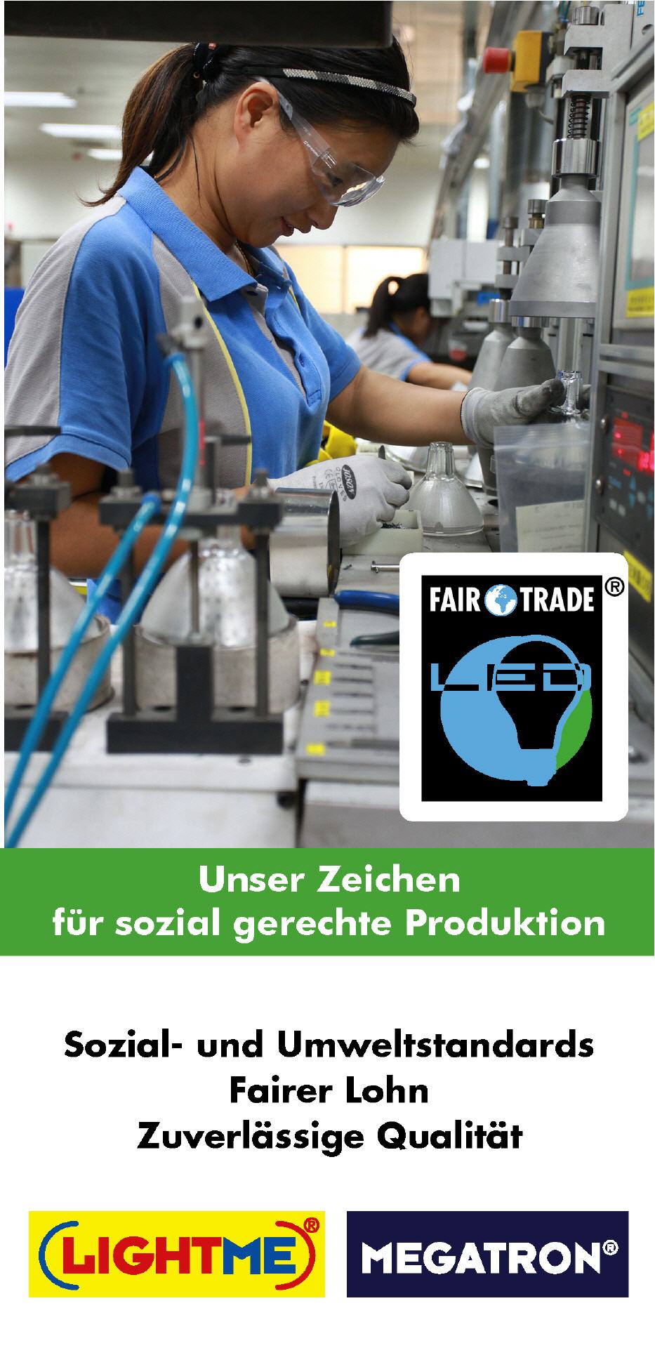 Fair-Trade Infoflyer